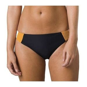 New prAna - XL - Tulum Swim Bikini Bottom‎ Deep Solstice Colorblock Mid Rise